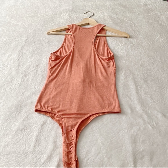 NWOT Soft & Stretch Lace Up Front Bodysuit - Picture 6 of 11